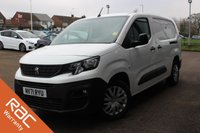 USED 2022 71 PEUGEOT PARTNER 1.5 BlueHDi 950 Professional Premium Long Panel Van 6dr Diesel Manual LWB Euro 6 (100 bhp) - EURO 6 - ULEZ, APPLE/ANDROID CARPLAY, CRUISE, P/SENSORS, DAB, BLUETOOTH, 6 SPEED, TWIN SLIDING DOORS, PLYLINED,