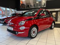 USED 2022 71 FIAT 500 1.0 MHEV RED Hatchback 3dr Petrol Manual Euro 6 (s/s) (70 bhp) 
