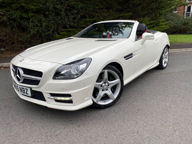 2015 MERCEDES-BENZ SLK 2.0 SLK200 AMG Sport Convertible 2dr Petrol G-Tronic Euro 6 (s/s) (184 ps)