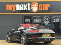 USED 2024 66 PORSCHE 911 3.0T 991 Carrera PDK Euro 6 (s/s) 2dr FULL TOPAZ PPF + FULL OPC SERVICE HISTORY + LHD PORSCHE CARRERA 911 991.2 CAB + BLACK WITH RED HOOD AND BORDEAUX RED EXTENDED LEATHER INTERIOR + + CHRONO PACK + CARBON INSERTS + FULL OPTION MIDDLE EAST SPECIFICATION AND SPORTS EXHAUST + TURBO ALLOYS