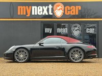 USED 2024 66 PORSCHE 911 3.0T 991 Carrera PDK Euro 6 (s/s) 2dr FULL TOPAZ PPF + FULL OPC SERVICE HISTORY + LHD PORSCHE CARRERA 911 991.2 CAB + BLACK WITH RED HOOD AND BORDEAUX RED EXTENDED LEATHER INTERIOR + + CHRONO PACK + CARBON INSERTS + FULL OPTION MIDDLE EAST SPECIFICATION AND SPORTS EXHAUST + TURBO ALLOYS
