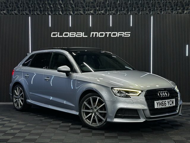 2016 66 Audi A3 2.0 TDI S line Sportback 5dr Diesel Manual Euro 6 (s/s) (150 ps)