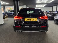 USED 2018 68 MERCEDES-BENZ A-CLASS 1.5 A180d AMG Line Hatchback 5dr Diesel 7G-DCT Euro 6 (s/s) (116 ps) DAB RADIO + REAR CAMERA