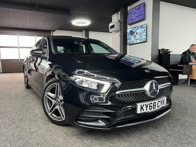 2018 A CLASS 1.5 A180D AMG LINE HATCHBACK 5DR DIESEL 7G DCT EURO 6 S... photo