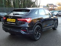 USED 2020 70 AUDI Q3 Sportback 1.5 TFSI CoD 35 Sport 5d 150 S/S FULL SERVICE HISTORY, VIRTUAL COCKPIT (DIGITAL DASH), SAT NAV, WIRELESS APPLE CARPLAY / ANDROID AUTO, REAR PARKING SENSORS, AUDI PRE SENSE, SIDE ASSIST, LANE DEPARTURE WARNING, DAB RADIO, BLUETOOTH PHONE & MUSIC, USB PORTS, MANUAL 6 SPEED, LED DRL'S, 18 INCH ALLOYS, ELECTRIC TAILGATE, SPORT SEATS, ELECTRIC FOLDING MIRRORS, LEATHER MFSW, RAIN & LIGHT SENSORS, CRUISE CONTROL & SPEED LIMITER, AUTO HOLD, HILL DECENT CONTROL, DRIVE SELECT, DUAL ZONE CLIMATE CONTROL