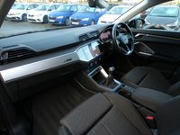 USED 2020 70 AUDI Q3 Sportback 1.5 TFSI CoD 35 Sport 5d 150 S/S FULL SERVICE HISTORY, VIRTUAL COCKPIT (DIGITAL DASH), SAT NAV, WIRELESS APPLE CARPLAY / ANDROID AUTO, REAR PARKING SENSORS, AUDI PRE SENSE, SIDE ASSIST, LANE DEPARTURE WARNING, DAB RADIO, BLUETOOTH PHONE & MUSIC, USB PORTS, MANUAL 6 SPEED, LED DRL'S, 18 INCH ALLOYS, ELECTRIC TAILGATE, SPORT SEATS, ELECTRIC FOLDING MIRRORS, LEATHER MFSW, RAIN & LIGHT SENSORS, CRUISE CONTROL & SPEED LIMITER, AUTO HOLD, HILL DECENT CONTROL, DRIVE SELECT, DUAL ZONE CLIMATE CONTROL