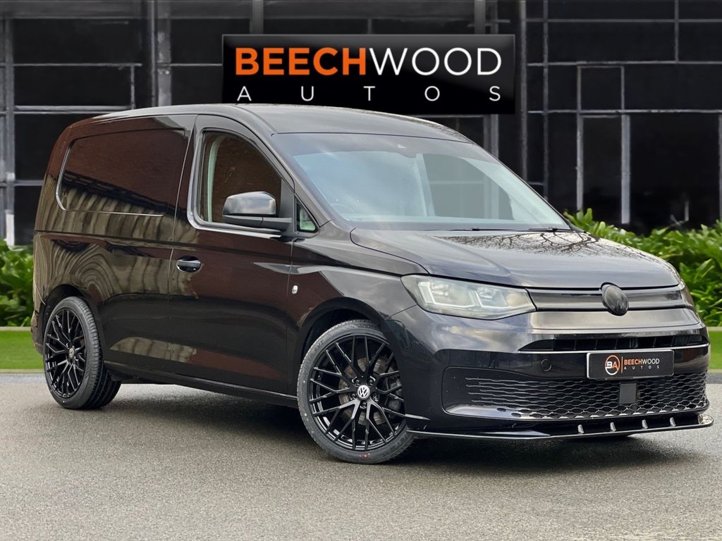 USED 2021 21 VOLKSWAGEN CADDY 2.0 TDI C20 Commerce Plus Panel Van 5dr Diesel Manual SWB Euro 6 (s/s) (122 ps) *BRAND NEW 19" WHEELS & TYRES*