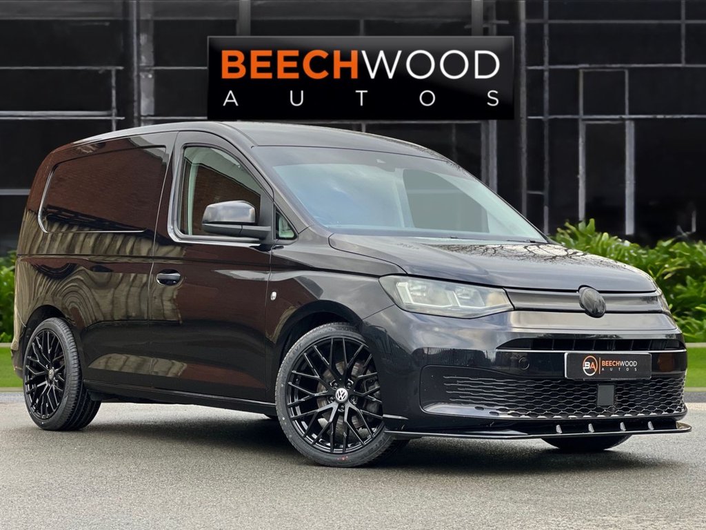 USED 2021 21 VOLKSWAGEN CADDY 2.0 TDI C20 Commerce Plus Panel Van 5dr Diesel Manual SWB Euro 6 (s/s) (122 ps) *BRAND NEW 19" WHEELS & TYRES*