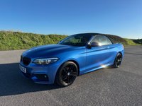 USED 2019 69 BMW 2 SERIES 2.0 220d M Sport Convertible 2dr Diesel Auto Euro 6 (s/s) (190 ps) JUST 32,000 MILES FROM NEW - M SPORT - 220D 190BHP - NAVIGATION MEDIA - HEATED LEATHER SEATS - MODERN & STYLISH
