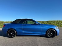 USED 2019 69 BMW 2 SERIES 2.0 220d M Sport Convertible 2dr Diesel Auto Euro 6 (s/s) (190 ps) JUST 32,000 MILES FROM NEW - M SPORT - 220D 190BHP - NAVIGATION MEDIA - HEATED LEATHER SEATS - MODERN & STYLISH