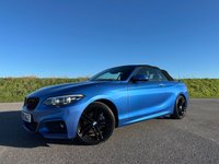 USED 2019 69 BMW 2 SERIES 2.0 220d M Sport Convertible 2dr Diesel Auto Euro 6 (s/s) (190 ps) JUST 32,000 MILES FROM NEW - M SPORT - 220D 190BHP - NAVIGATION MEDIA - HEATED LEATHER SEATS - MODERN & STYLISH