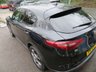 USED 2022 72 ALFA ROMEO STELVIO 2.2 TD Sprint SUV 5dr Diesel Automatic Q4 All Wheel Drive Euro 6 (s/s) (190 ps) Previous Alfa Romeo main dealer service history plus a new service and detailed inspection on arrival to us. One Owner. MOT until February 2027 (no advisories). Cambelt replaced in February 2025 @ 66565 miles by Alfa Romeo main dealer. Automatic, All Wheel Drive. Euro 6 / ULEZ Compliant Diesel!