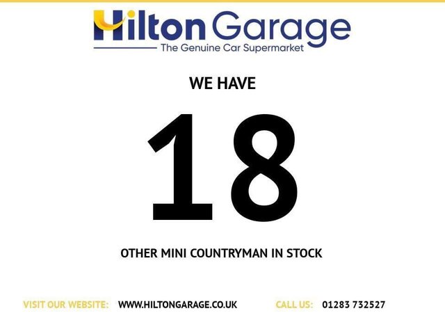 USED 2019 19 MINI COUNTRYMAN 1.5 7.6kWh Cooper SE Classic SUV 5dr Petrol Plug-in Hybrid Auto ALL4 Euro 6 (s/s) (224 ps) HEATED SEATS+APPLE CARPLAY CLICK & COLLECT/HOME DELIVERY