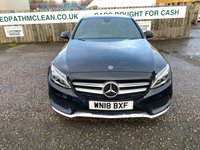 USED 2018 18 MERCEDES-BENZ C-CLASS 2.1 C220d AMG Line Saloon 4dr Diesel G-Tronic+ Euro 6 (s/s) (170 ps) Just In Nice Car
