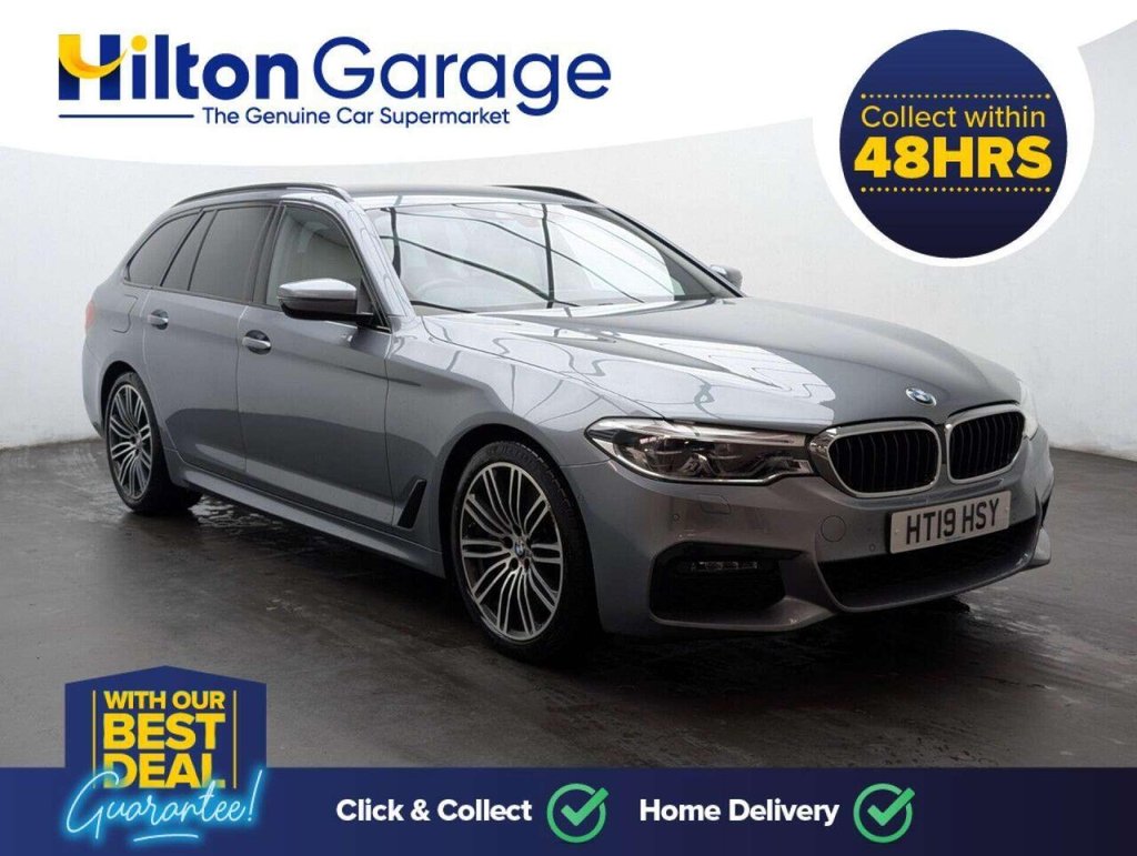 Used 2019 19 BMW 5 SERIES 3.0 540i GPF M Sport Touring 5dr Petrol Auto xDrive Euro 6 (s/s) (340 ps) M SPORT PLUS PACKAGE CLICK & COLLECT/HOME DELIVERY