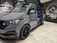 USED 2021 71 VOLKSWAGEN T6.1 Campervan 2.0 TDI T28 HIGHLINE EXECUTIVE 110 BHP SWB BESPOKE LEATHER SLIDING RIB BED