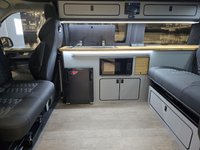 USED 2021 71 VOLKSWAGEN T6.1 Campervan 2.0 TDI T28 HIGHLINE EXECUTIVE 110 BHP SWB BESPOKE LEATHER SLIDING RIB BED