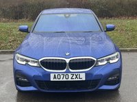 USED 2020 70 BMW 3 SERIES 2.0 330e 12kWh M Sport Saloon 4dr Petrol Plug-in Hybrid Auto Euro 6 (s/s) (292 ps) 2 OWNER, SAT NAV, REAR CAMERA,