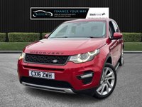 USED 2016 16 LAND ROVER DISCOVERY SPORT 2.0 TD4 HSE Luxury SUV 5dr Diesel Auto 4WD Euro 6 (s/s) (180 ps) HERE AT MOTOR SWITCH YOUR NEW MOTOR IS JUST A SWITCH AWAY WITH THIS LAND ROVER DISCOVERY SPORT TD4 HSE LUXURY SUV 5DR 2.0 DIESEL AUTOMATIC 4WD EURO 6, WHICH COMES WITH A FULL 12 MONTHS NATIONWIDE WARRANTY AND ALSO COMES WITH A FULL 12 MONTHS MOT, THIS VEHICLE ALSO HAS 3 X SERVICE HISTORY STAMPS WITH THE LAST SERVICE BEING DONE AT 41668 MILES, ALSO HAS LOW MILEAGE AND COMES WITH 2 KEYS WITH ONLY 2 FORMER KEEPERS, 7 SEATER, FINANCE AVAILABLE FROM 9.9% APR, DELIVERY AVAILABLE, PART EX WELCOME