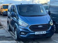 USED 2020 20 FORD TRANSIT CUSTOM 2.0 280 EcoBlue Limited Panel Van 5dr Diesel Manual L1 H1 Euro 6 (s/s) (130 ps) 
