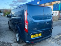 USED 2020 20 FORD TRANSIT CUSTOM 2.0 280 EcoBlue Limited Panel Van 5dr Diesel Manual L1 H1 Euro 6 (s/s) (130 ps) 