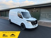 USED 2019 19 MERCEDES-BENZ SPRINTER MERCEDES SPRINTER MWB 314 3.5T WHITE VAN CRAFTER ***VAT INCLUDED*** 