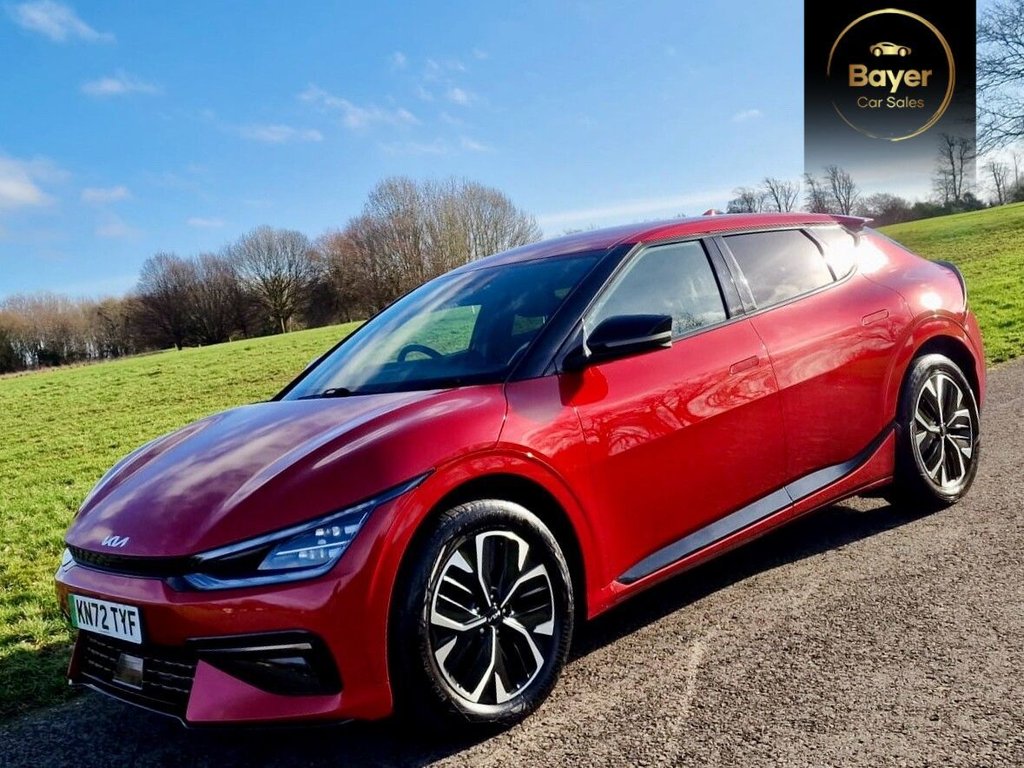 USED 2022 72 KIA EV6 77.4kWh GT-Line Hatchback 5dr Electric Auto AWD (320 bhp) FINANCE AVAILABLE