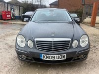USED 2009 09 MERCEDES-BENZ E-CLASS 3.0 E280 CDI Avantgarde Saloon 4dr Diesel G-Tronic (199 g/km, 190 bhp) 2 KEYS, 12 MONTH MOT, BLUETOOTH