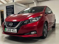 USED 2019 69 NISSAN LEAF 40kWh Tekna Hatchback 5dr Electric Auto (150 ps) HEAT PACK+ REAR CAM + CAR PLAY