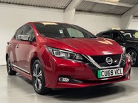 USED 2019 69 NISSAN LEAF 40kWh Tekna Hatchback 5dr Electric Auto (150 ps) HEAT PACK+ REAR CAM + CAR PLAY