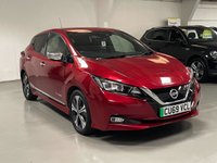 USED 2019 69 NISSAN LEAF 40kWh Tekna Hatchback 5dr Electric Auto (150 ps) HEAT PACK+ REAR CAM + CAR PLAY