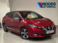 USED 2019 69 NISSAN LEAF 40kWh Tekna Hatchback 5dr Electric Auto (150 ps) HEAT PACK+ REAR CAM + CAR PLAY