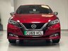 USED 2019 69 NISSAN LEAF 40kWh Tekna Hatchback 5dr Electric Auto (150 ps) HEAT PACK+ REAR CAM + CAR PLAY