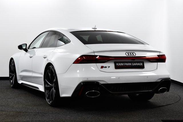 USED 2021 21 AUDI RS7 4.0 TFSI V8 Carbon Black Sportback 5dr Petrol Tiptronic quattro Euro 6 (s/s) (600 ps) FSH | Carbon Int & Ext | 22"s