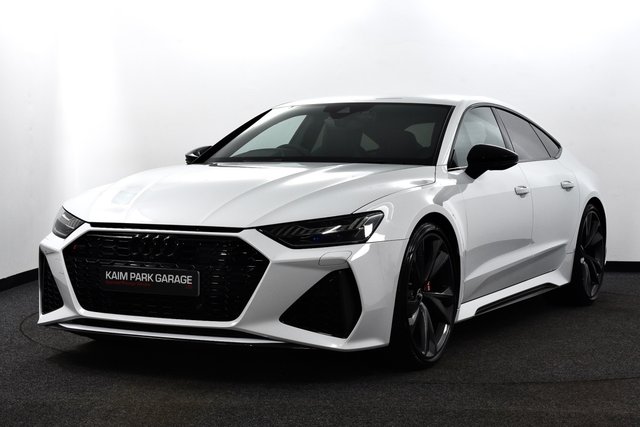 USED 2021 21 AUDI RS7 4.0 TFSI V8 Carbon Black Sportback 5dr Petrol Tiptronic quattro Euro 6 (s/s) (600 ps) FSH | Carbon Int & Ext | 22"s