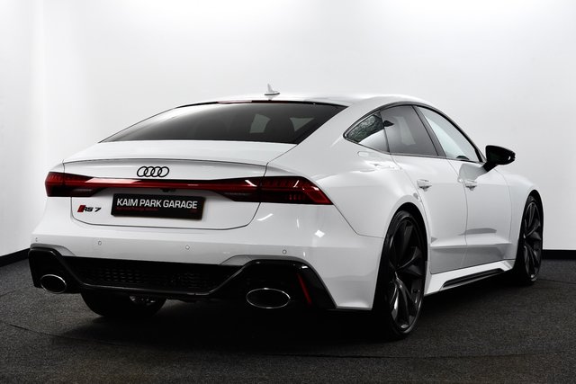 USED 2021 21 AUDI RS7 4.0 TFSI V8 Carbon Black Sportback 5dr Petrol Tiptronic quattro Euro 6 (s/s) (600 ps) FSH | Carbon Int & Ext | 22"s