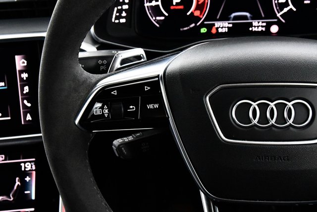 USED 2021 21 AUDI RS7 4.0 TFSI V8 Carbon Black Sportback 5dr Petrol Tiptronic quattro Euro 6 (s/s) (600 ps) FSH | Carbon Int & Ext | 22"s