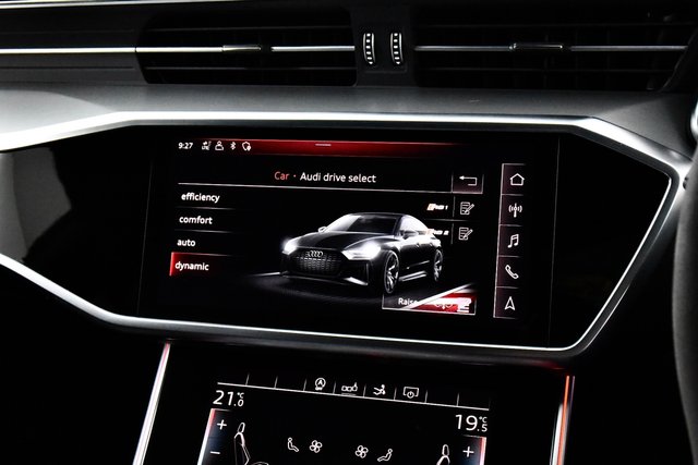USED 2021 21 AUDI RS7 4.0 TFSI V8 Carbon Black Sportback 5dr Petrol Tiptronic quattro Euro 6 (s/s) (600 ps) FSH | Carbon Int & Ext | 22"s