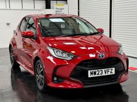 USED 2023 23 TOYOTA YARIS 1.5 VVT-h Design Hatchback 5dr Petrol Hybrid E-CVT Euro 6 (s/s) (116 ps) REAR CAM+CAR PLAY+1 OWNER+FSH