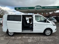 USED 2023 72 FORD TRANSIT CUSTOM 2.0 320 EcoBlue Limited Crew Van Double Cab 5dr Diesel Manual L2 H1 Euro 6 (s/s) (130 ps) 