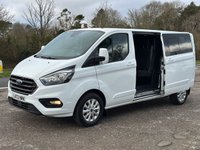 USED 2023 72 FORD TRANSIT CUSTOM 2.0 320 EcoBlue Limited Crew Van Double Cab 5dr Diesel Manual L2 H1 Euro 6 (s/s) (130 ps) 
