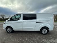 USED 2023 72 FORD TRANSIT CUSTOM 2.0 320 EcoBlue Limited Crew Van Double Cab 5dr Diesel Manual L2 H1 Euro 6 (s/s) (130 ps) 