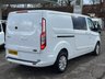 USED 2023 72 FORD TRANSIT CUSTOM 2.0 320 EcoBlue Limited Crew Van Double Cab 5dr Diesel Manual L2 H1 Euro 6 (s/s) (130 ps) 