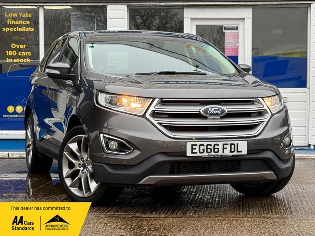 View our Ford Edge 2.0 TDCi Titanium SUV 5dr Diesel Powershift AWD Euro 6 (s/s) (210 ps)