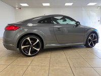 USED 2018 18 AUDI TT 2.0 TFSI Black Edition Coupe 3dr Petrol S Tronic Euro 6 (s/s) (230 ps) BLACK HALF LEATHER & SUEDE, SATELLITE NAVIGATION, AIR CONDITIONING, HEATED FRONT SEATS, FRONT & REAR PARKING SENSORS, FRONT ARM REST, MULTI FUNCTION STEERING WHEEL, REAR PRIVACY GLASS, 19&rdquo; ALLOY WHEELS, CUP HOLDERS, UPGRADED SOUND SYSTEM,