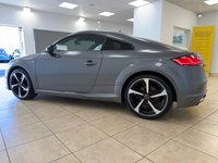 USED 2018 18 AUDI TT 2.0 TFSI Black Edition Coupe 3dr Petrol S Tronic Euro 6 (s/s) (230 ps) BLACK HALF LEATHER & SUEDE, SATELLITE NAVIGATION, AIR CONDITIONING, HEATED FRONT SEATS, FRONT & REAR PARKING SENSORS, FRONT ARM REST, MULTI FUNCTION STEERING WHEEL, REAR PRIVACY GLASS, 19&rdquo; ALLOY WHEELS, CUP HOLDERS, UPGRADED SOUND SYSTEM,