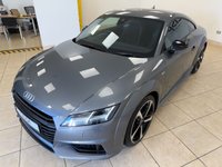 USED 2018 18 AUDI TT 2.0 TFSI Black Edition Coupe 3dr Petrol S Tronic Euro 6 (s/s) (230 ps) BLACK HALF LEATHER & SUEDE, SATELLITE NAVIGATION, AIR CONDITIONING, HEATED FRONT SEATS, FRONT & REAR PARKING SENSORS, FRONT ARM REST, MULTI FUNCTION STEERING WHEEL, REAR PRIVACY GLASS, 19&rdquo; ALLOY WHEELS, CUP HOLDERS, UPGRADED SOUND SYSTEM,