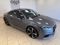 USED 2018 18 AUDI TT 2.0 TFSI Black Edition Coupe 3dr Petrol S Tronic Euro 6 (s/s) (230 ps) BLACK HALF LEATHER & SUEDE, SATELLITE NAVIGATION, AIR CONDITIONING, HEATED FRONT SEATS, FRONT & REAR PARKING SENSORS, FRONT ARM REST, MULTI FUNCTION STEERING WHEEL, REAR PRIVACY GLASS, 19&rdquo; ALLOY WHEELS, CUP HOLDERS, UPGRADED SOUND SYSTEM,