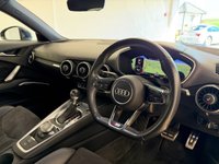 USED 2018 18 AUDI TT 2.0 TFSI Black Edition Coupe 3dr Petrol S Tronic Euro 6 (s/s) (230 ps) BLACK HALF LEATHER & SUEDE, SATELLITE NAVIGATION, AIR CONDITIONING, HEATED FRONT SEATS, FRONT & REAR PARKING SENSORS, FRONT ARM REST, MULTI FUNCTION STEERING WHEEL, REAR PRIVACY GLASS, 19&rdquo; ALLOY WHEELS, CUP HOLDERS, UPGRADED SOUND SYSTEM,