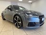 USED 2018 18 AUDI TT 2.0 TFSI Black Edition Coupe 3dr Petrol S Tronic Euro 6 (s/s) (230 ps) BLACK HALF LEATHER & SUEDE, SATELLITE NAVIGATION, AIR CONDITIONING, HEATED FRONT SEATS, FRONT & REAR PARKING SENSORS, FRONT ARM REST, MULTI FUNCTION STEERING WHEEL, REAR PRIVACY GLASS, 19&rdquo; ALLOY WHEELS, CUP HOLDERS, UPGRADED SOUND SYSTEM,